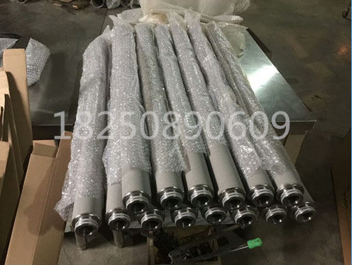 鈦粉末燒結(jié)濾芯 食品飲料礦泉水澄清過(guò)濾固液氣分離凈化微孔鈦濾芯